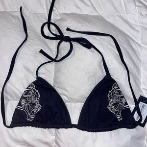 Darc Sport Bathing Suit Top in Black